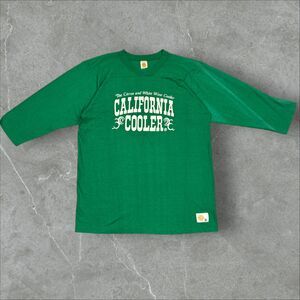 Vintage 80s California Cooler Citrus and White Wine 3/4 Long Sleeve T Shirt - XL